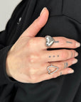 Anello Cuore Pieno