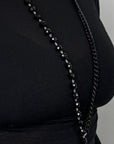 Collana Cèline - total black