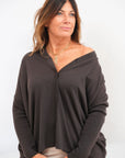 Cardigan Linea Misto Lana