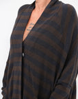 Cardigan Over Brunico Caldo Cotone