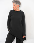 Maglione Diagonale Caldo Cotone