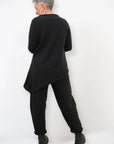 Maglione Diagonale Caldo Cotone