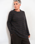 Maglione Diagonale Caldo Cotone