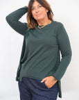 Maglione Fluido Misto Lana