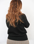 Maglione Girocollo Misto Lana