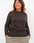 Maglione Girocollo Misto Lana