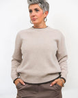 Maglione in Lana Contrasto