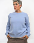 Maglione in Lana Contrasto