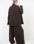 Pantaloni Balloon Caldo Cotone