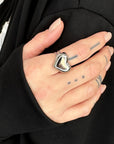 Anello Cuore Pieno