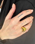 Anello Cuore Pieno
