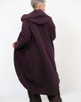 Cappotto Lungo Cappuccio