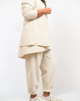 Pantalone Carrot Crepe