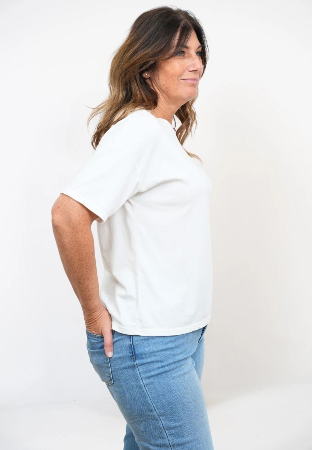 Maglia Opale Bianco Latte T.U.