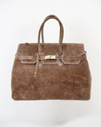Borsa Classe Scamosciata