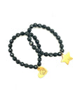 Emilie bracelet shiny black