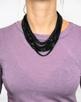 Collana 9 fili corta