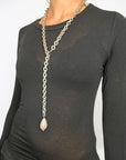 Collana Goccia Silver