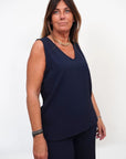 Blusa Smanicata Essenziale