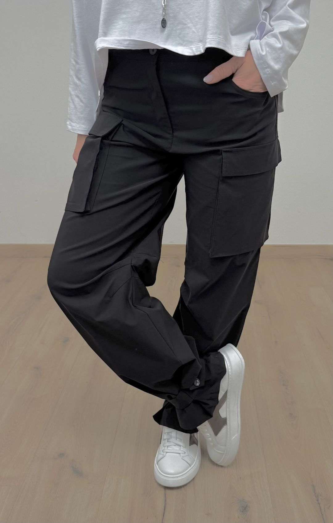 Pantalone Cargo Zip Italia