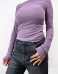 Micro Cashmere Girocollo