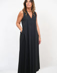 Abito Lungo Scollo V Summer