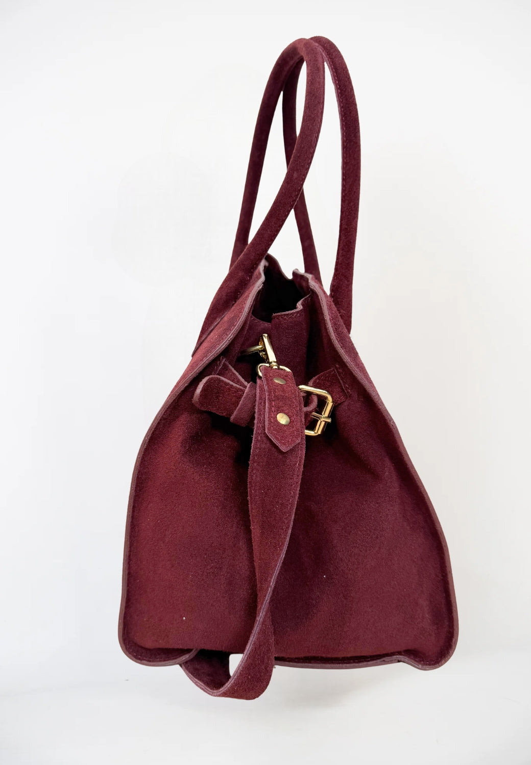 Borsa Bauletto Scamosciato