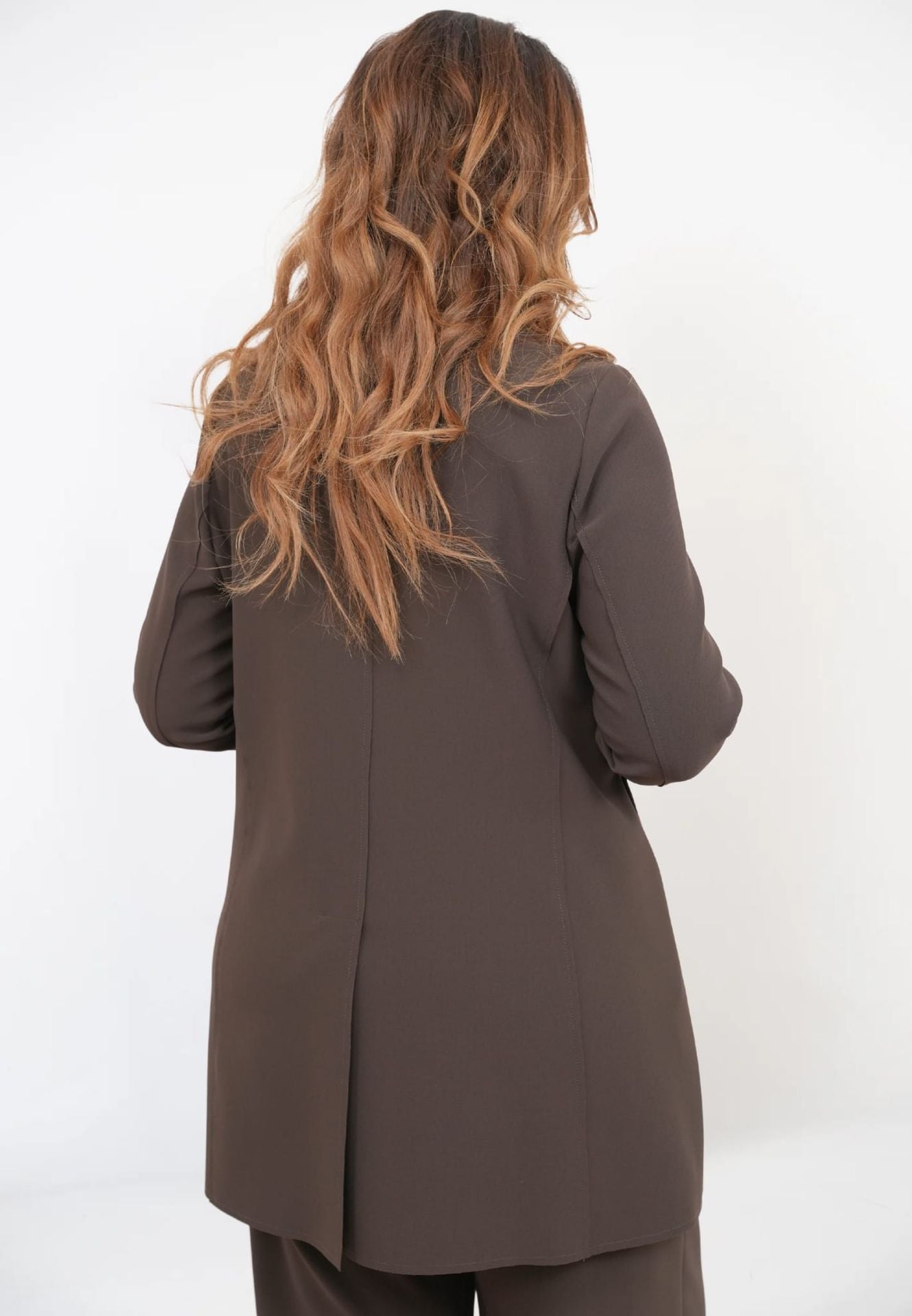 Blazer Lungo Crepe