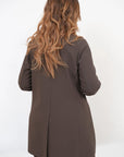 Blazer Lungo Crepe