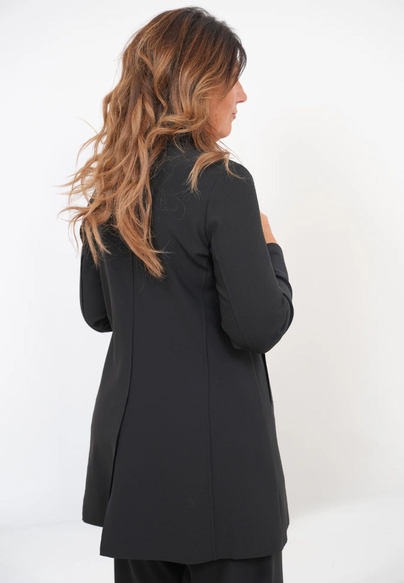 Blazer Lungo Crepe