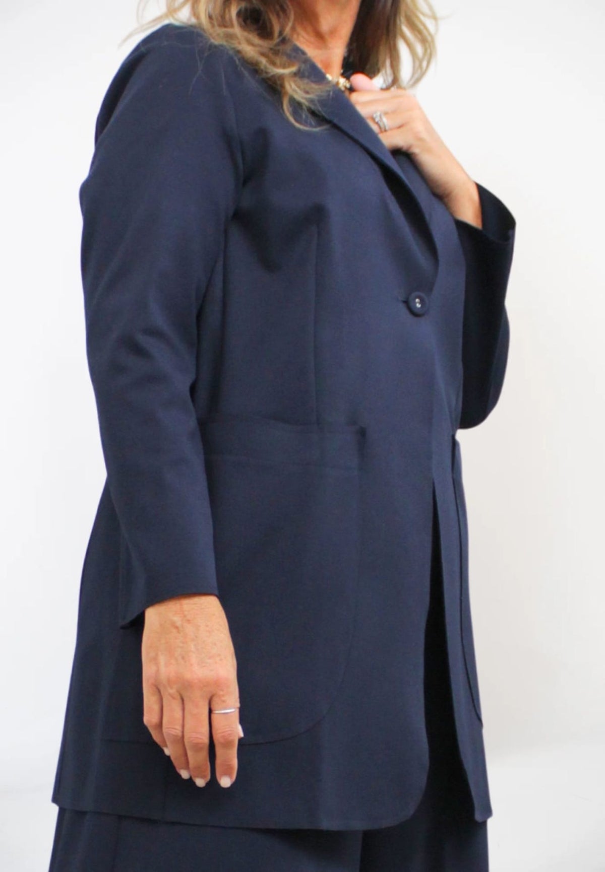 Blazer Lungo Piquet