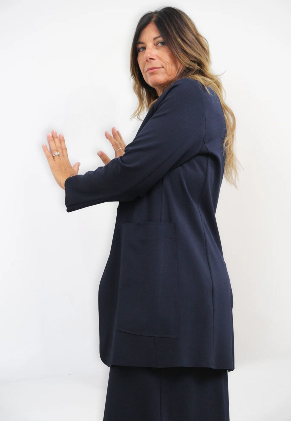 Blazer Lungo Piquet