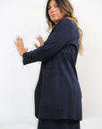 Blazer Lungo Piquet