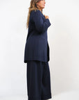 Blazer Lungo Piquet
