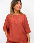 Blusa Asimmetrica Soffio