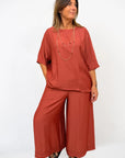 Blusa Asimmetrica Soffio