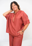 Blusa Asimmetrica Soffio