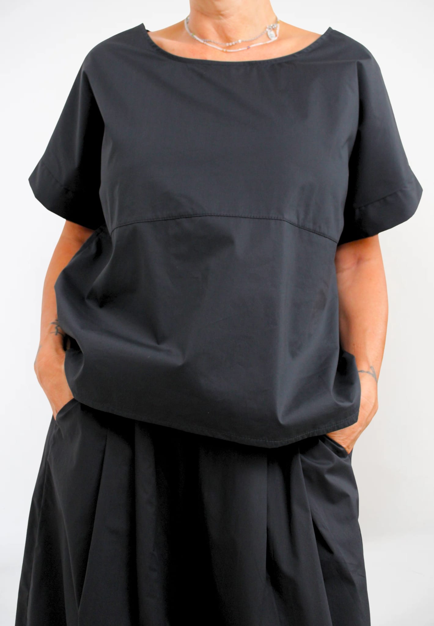 Blusa Girocollo Vela