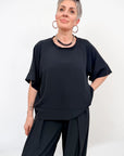 Blusa Icona Giro Collo