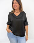 Blusa Over in Viscosa