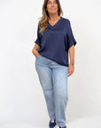 Blusa Over in Viscosa