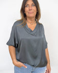 Blusa Over in Viscosa
