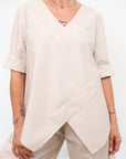 Blusa Scollo V Vela