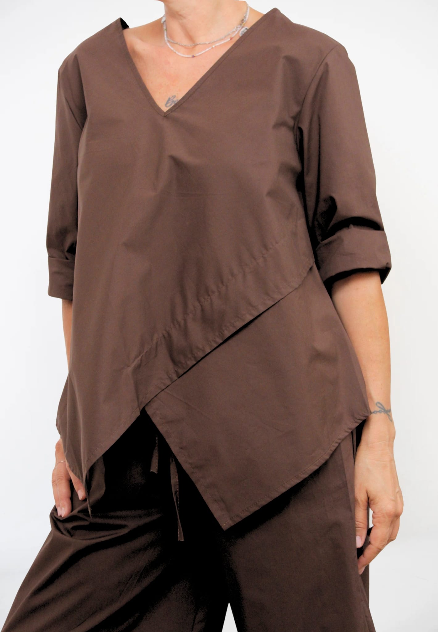 Blusa Scollo V Vela