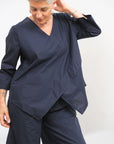 Blusa Scollo V Vela