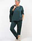 Blusa Girocollo Satin