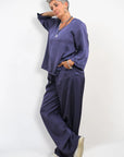 Blusa Scollo V Satin Plus