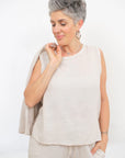 Blusa in Lino