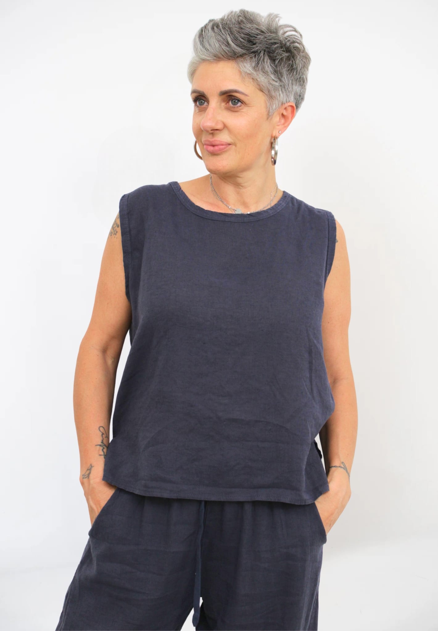 Blusa in Lino