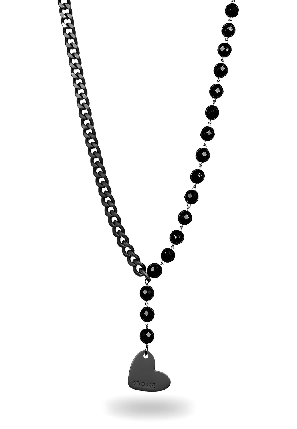 Collana Cèline - total black